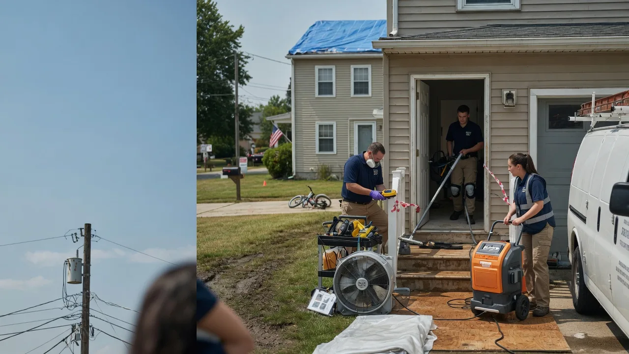 Water Damage Repair in Oak Hill, OH near me